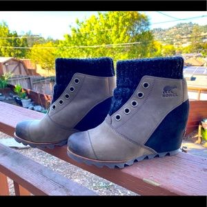 New Sorel Winter Wedge Boots 7.5 # NL2336-227